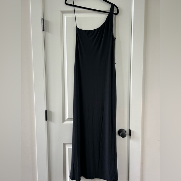 Topshop Super Soft Shaping One Shoulder Slip Dress - Picture 6 of 7